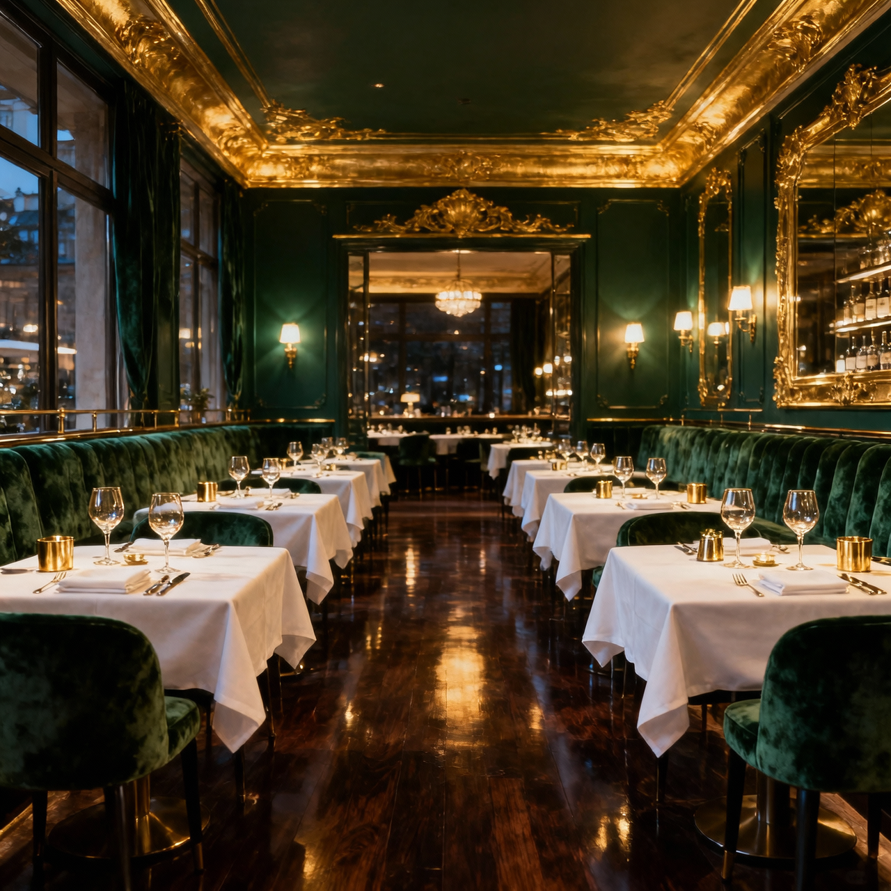 Eleganckie wnętrze restauracji Smak Prestiżu